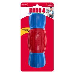 KONG CoreStrength Rattlez Dog Toy Dumbbell 1ea/LG