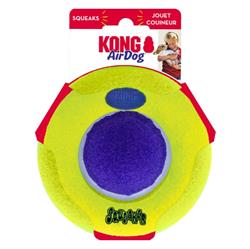 KONG Airdog Squeaker Saucer Dog Toy 1ea/MD/LG