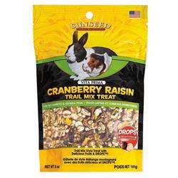 Sun Seed Vita Prima Trail Mix Treat for Rabbits & Guinea Pigs Cranberry Raisin, 1ea/5oz.