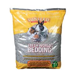 Sun Seed Fresh World Bedding for Small Animals Grey, 1ea/2130 cu in.