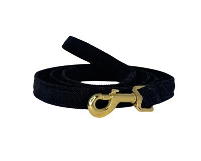 Designer Buckle Collar and Leash - Licorice
