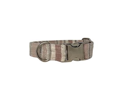 Designer Buckle Collar and Leash - Sanibel Stripe