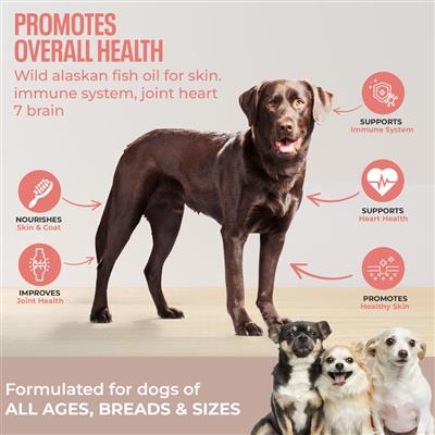 Pollock and Salmon Oil for Dogs & Cats