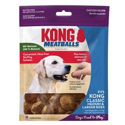 KONG Meatballs Dog Treat Standard 1ea/4 oz