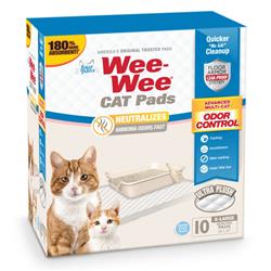 Four Paws Wee-Wee Cat Pads Fresh Scent, 1ea/28 in X 30 in (10 ct)