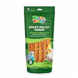 A & E Cages Happy Beaks Spray Millet Bird Treat 1ea/3oz.