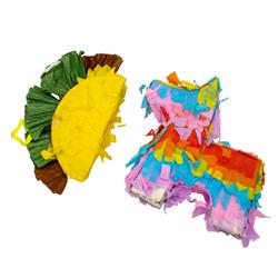 A & E Cages Happy Beaks Fiesta Flight Pinata Party Bird Toy 1ea