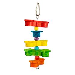 A & E Cages Happy Beaks Twisty Tweet & Treat Bird Toy 1ea