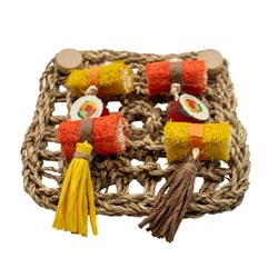 A & E Cages Nibbles Maki Munchies Mat Small Animal Toy 1ea
