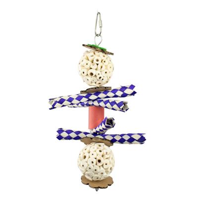 A & E Cages Happy Beaks Twirly Whirly Sola Bird Toy 1ea