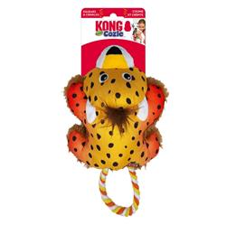 KONG Cozie Tuggz Dog Toy Cheetah 1ea/SM/MD