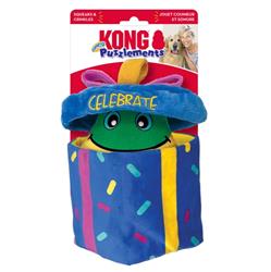 KONG Puzzlements Surprise Present Dog Toy 1ea/MD