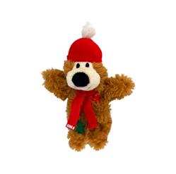 KONG Holiday Softies Bear Cat Toy Assorted, 1ea/One Size