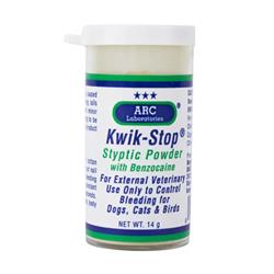 Kwik Stop Styptic Powder 14g by ARC