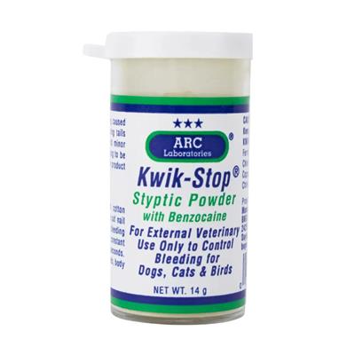 Kwik Stop Styptic Powder 14g by ARC