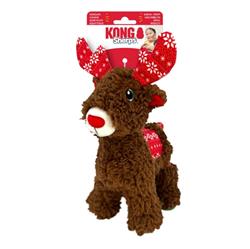 KONG Holiday Sherps Reindeer Dog Toy 1ea/MD