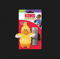 KONG Refillables Catnip Duckie Cat Toy Yellow 1ea/One Size