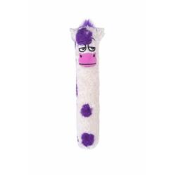 GURU Fry Guys Barnyard Dog Toy Bessie, White/Purple, 1ea/LG