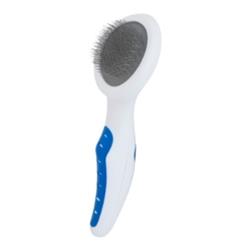 JW Pet GripSoft Cat Slicker Brush Gray/Yellow 1ea/SM