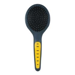 JW Pet Slicker Brush with Soft Pins Grey/Yellow 1ea/LG