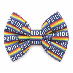 PRIDE  - DAPPER DEXTER DOG BOW TIE