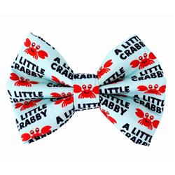 LITTLE CRABBY  - DAPPER DEXTER DOG BOW TIE
