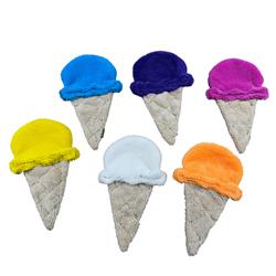 Duraplush Ice Cream Cone Dog Toy