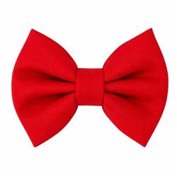 RED - DAPPER DEXTER DOG BOW TIE