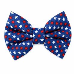 NAVY STARS - DAPPER DEXTER DOG BOW TIE - COPY
