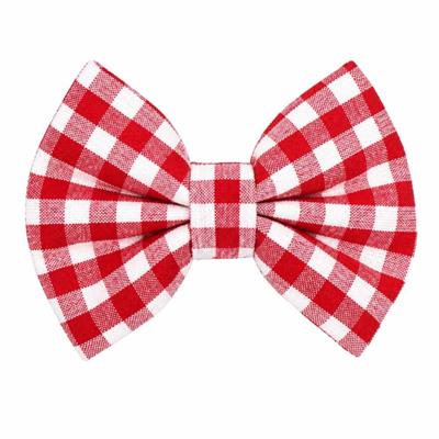 PICNIC PLAID - DAPPER DEXTER DOG BOW TIE