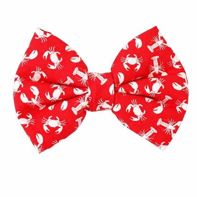 LOBSTERS (RED) - DAPPER DEXTER DOG BOW TIE