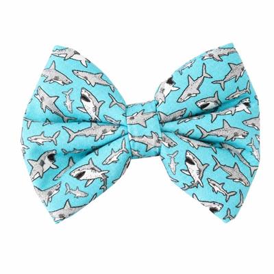SHARKS - DAPPER DEXTER DOG BOW TIE