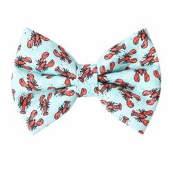 LOBSTERS (WATERCOLOR) - DAPPER DEXTER DOG BOW TIE