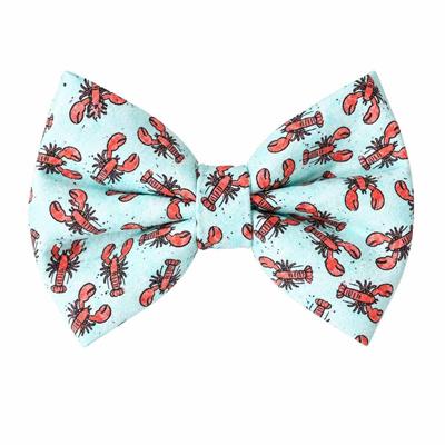 LOBSTERS (WATERCOLOR) - DAPPER DEXTER DOG BOW TIE