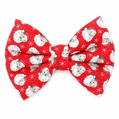 RED SANTA - DAPPER DEXTER DOG BOW TIE