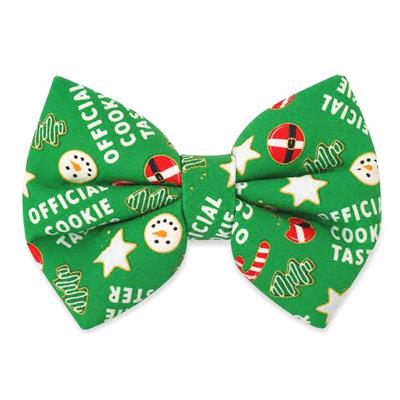 OFFICIAL COOKIE TESTER -  DAPPER DEXTER DOG BOW TIE -