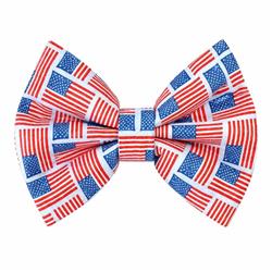 AMERICAN FLAG -  DAPPER DEXTER DOG BOW TIE
