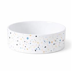 Terazzo Ceramic Dog Bowl