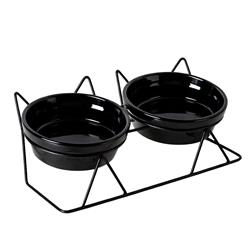 Verona Cat Dining Set - Black