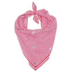 Gingham Chomp Bandana