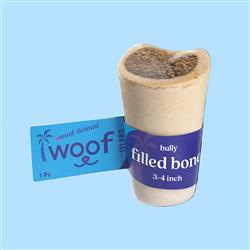 Beef Filled Bone Dog Chew — 3-4" (Single)
