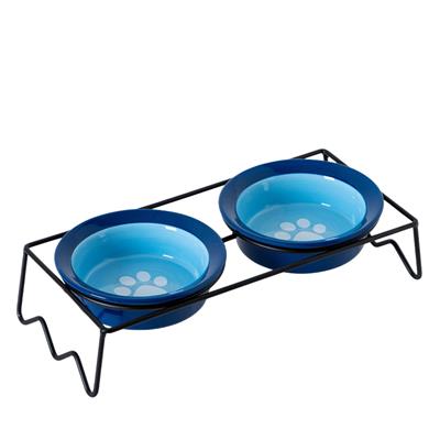 Wexford Dog Bowl Set - Blue