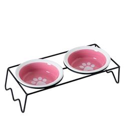 Wexford Dog Bowl Set - Pink