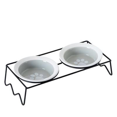 Wexford Dog Bowl Set - White