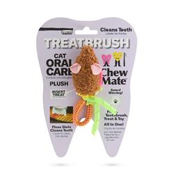 Cat Plush TREATBRUSH Wholesale (Singles, 30/Pack)