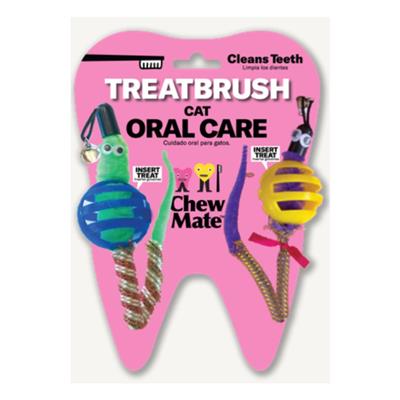 Cat Ball TREATBRUSH Wholesale (Doubles, 20/pack)