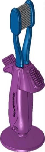 Chewmate Pro Brush Toothbrush Replacements (10 Packs) (Large Regular Bristles)