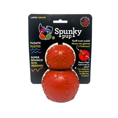 Spunky Pup Rubber Bounce Treat Dispenser