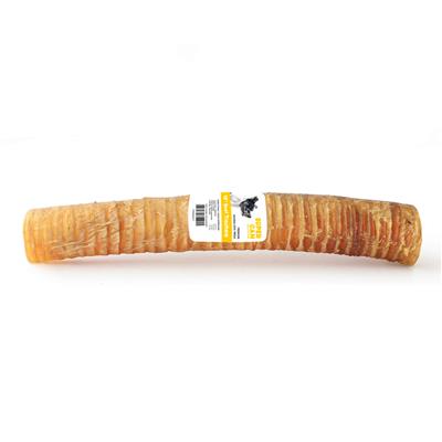 12" Beef Trachea | Shrink-wrapped product