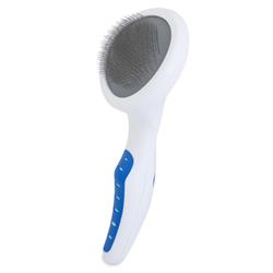 JW Pet Slicker Brush with Soft Pins Grey/Yellow 1ea/SM
